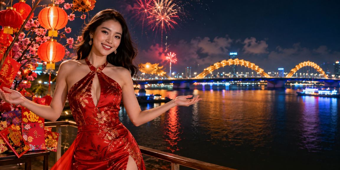 Phong bì đỏ may mắn và lồng đèn Đà Nẵng – biểu tượng ưu đãi mùa lễ hội tại xst7